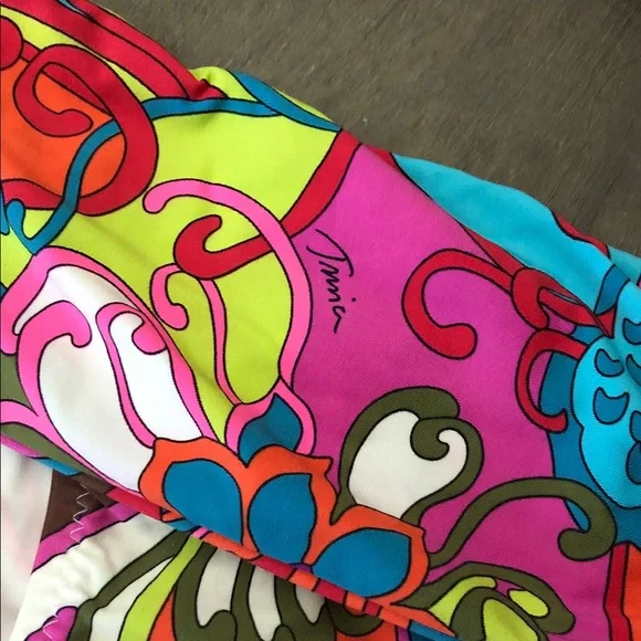 Trina Turk Multicolor Floral Bikini - Picture 2 of 12